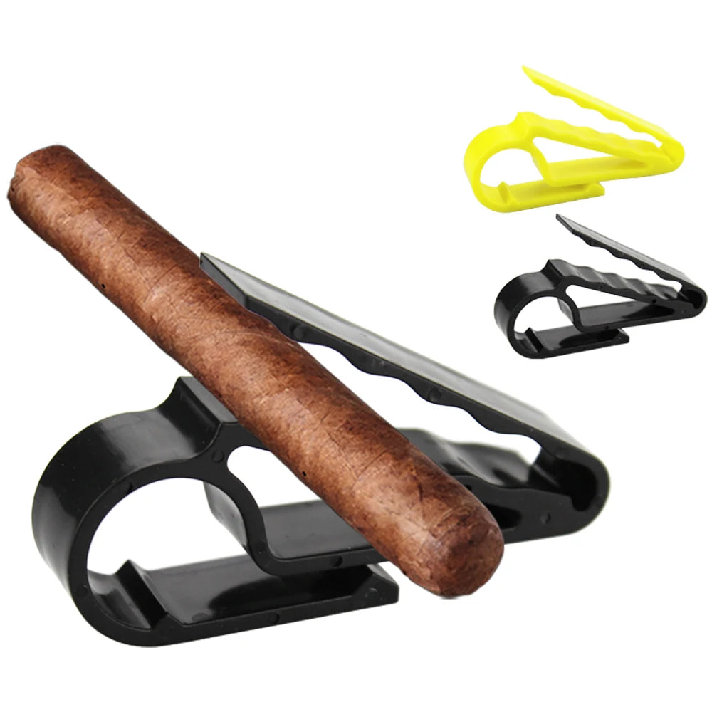 1 Pcs Golf Cigar Holder Golf Clips Clamp Boat Minder Grip Clip Cigarette Clamp Smoking Products for Golfers Golf Bags and Carts