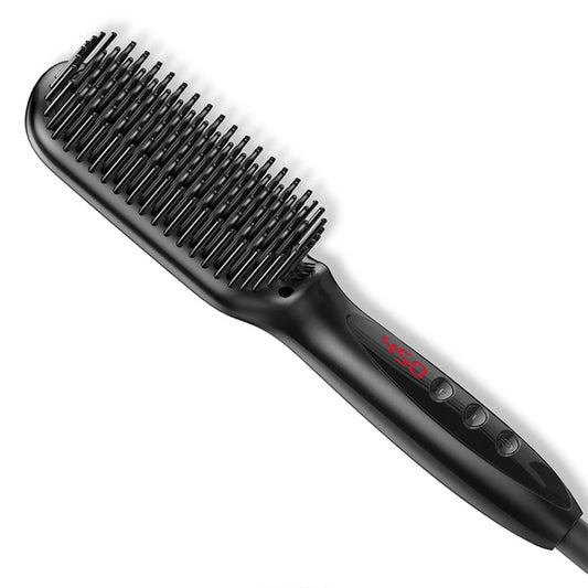 Electric Beard Straightener Hair Straightener Brush Multifunctional Men Quick Heating Beard Straightening Comb Hair Styling Comb