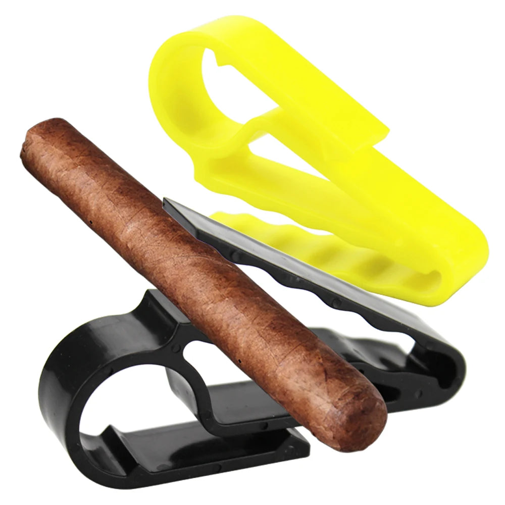 1 Pcs Golf Cigar Holder Golf Clips Clamp Boat Minder Grip Clip Cigarette Clamp Smoking Products for Golfers Golf Bags and Carts